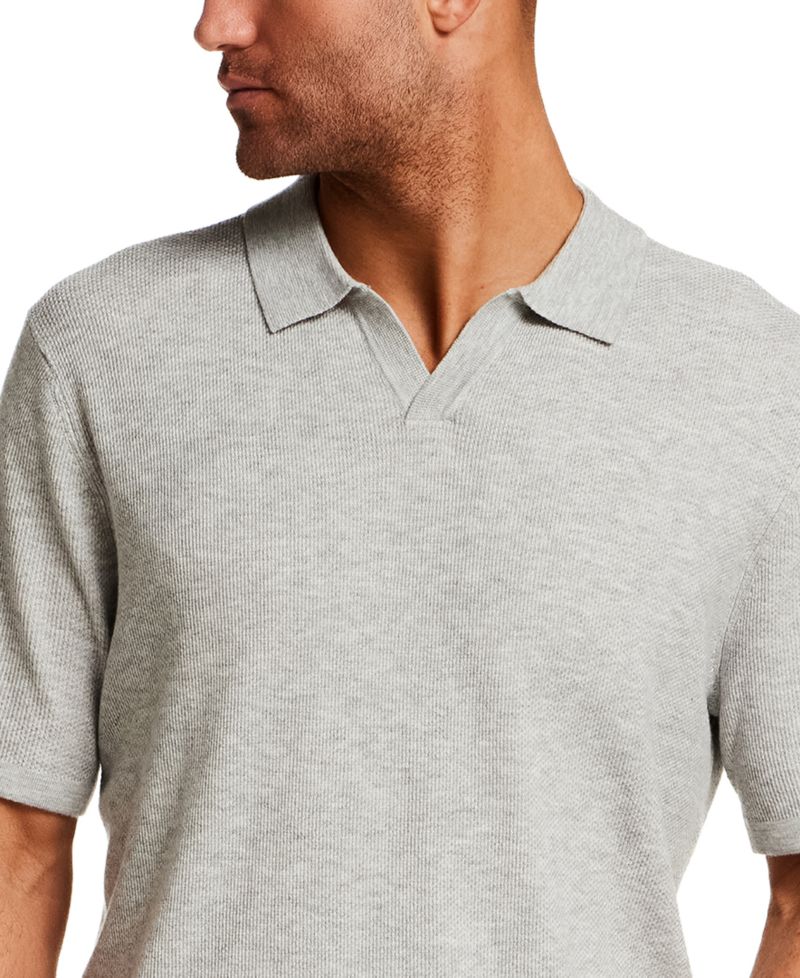 Men's Regular-Fit Johnny Collar Sweater