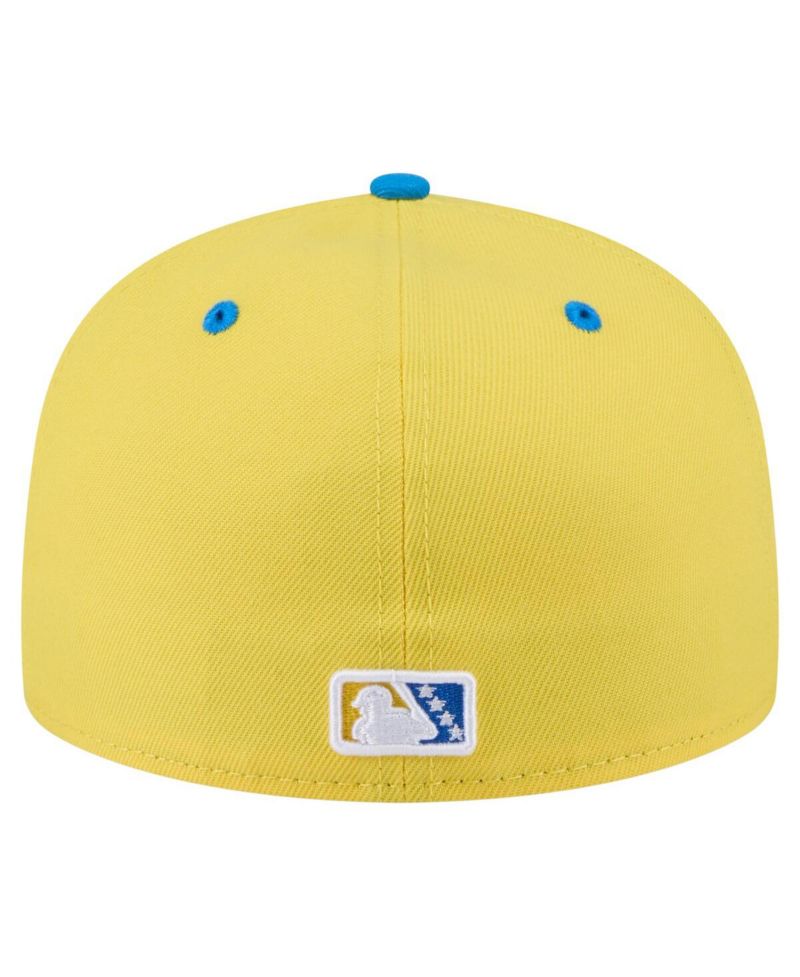 Men's Yellow/Blue Sacramento River Cats Copa de la Diversion 59FIFTY Fitted Hat