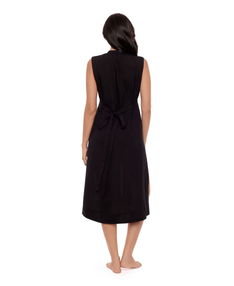 Women's Pleated Coverup Beach Dress