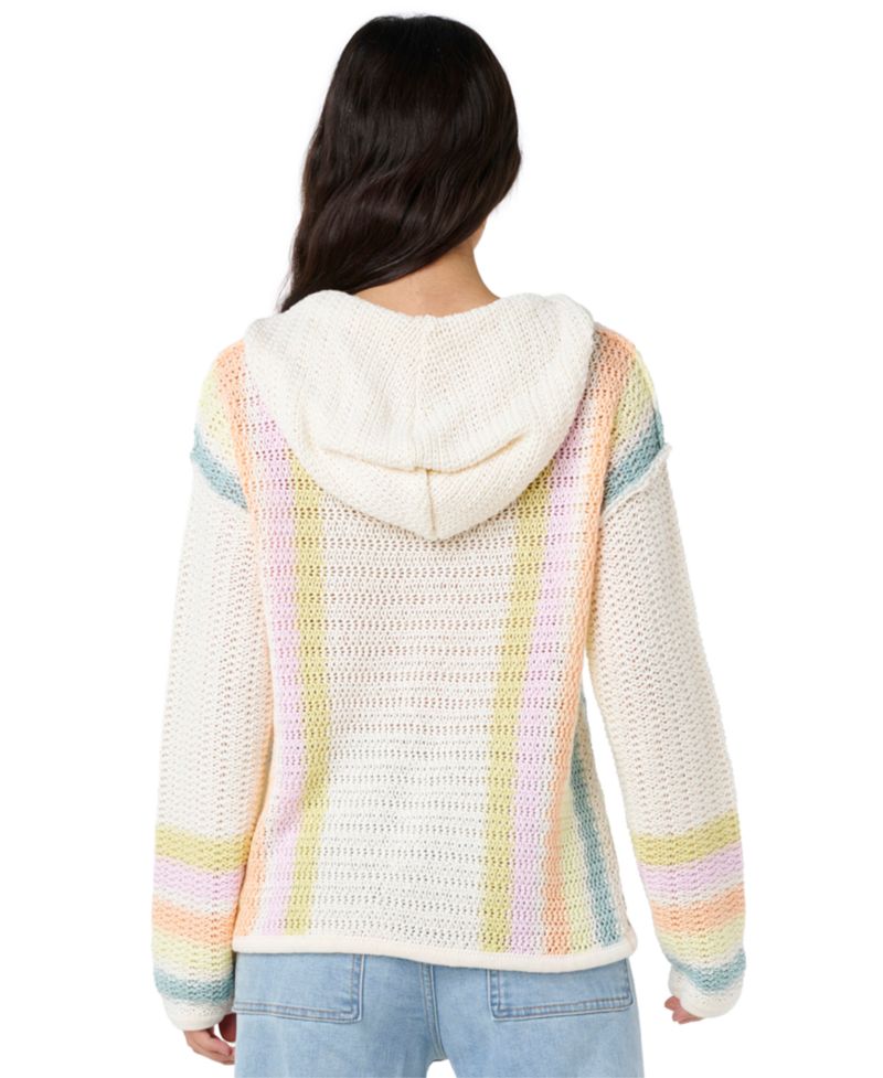 Women's Revival Stripe V-Neck Knit Sweater