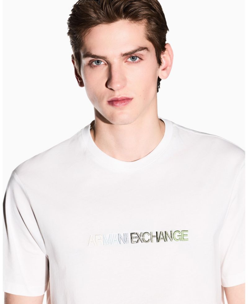 Men's Short Sleeve Rainbow Logo T-Shirt