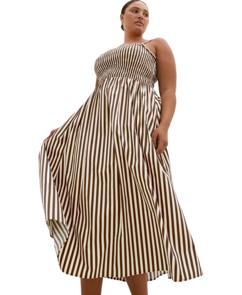 Women's Jolie Stripe Midi Dress