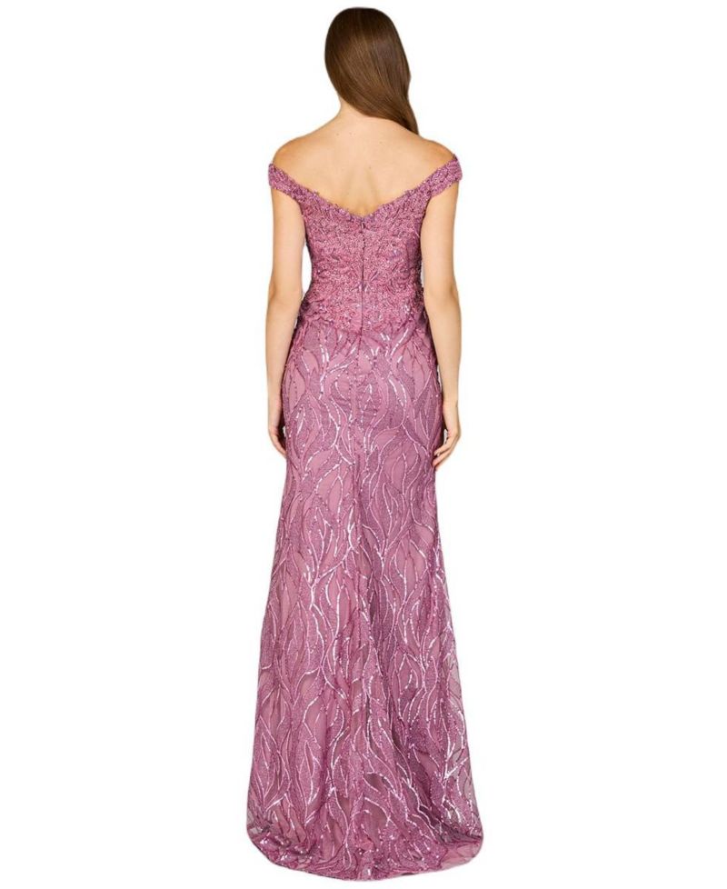 Women's Off Shoulder, Mermaid Lace Gown