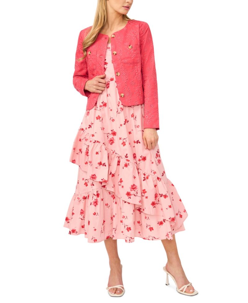 Women's Crew Neck Long-Sleeve Jacket