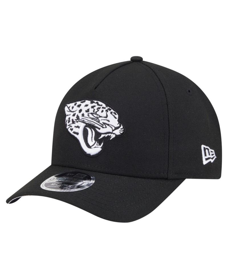 Men's Black Jacksonville Jaguars Team Collection 9FORTY M-Crown A-Frame Adjustable Hat