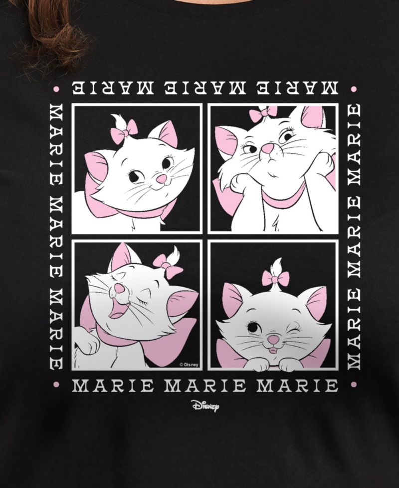 Trendy Plus Size The Aristocrats Marie Graphic Crew Neck T-Shirt
