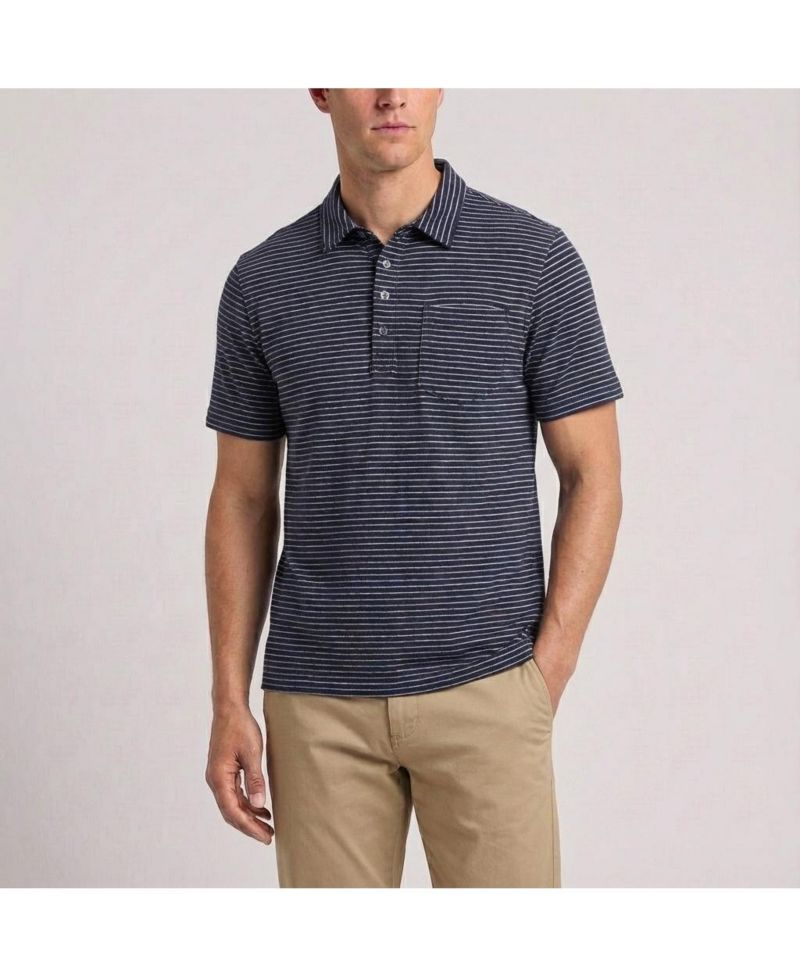 Men's Michael Stripe Polo