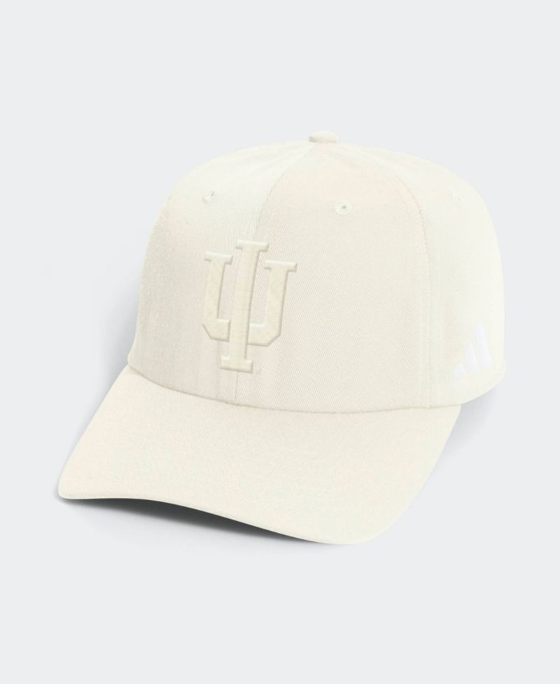 Men's Beige Indiana Hoosiers Slouch Adjustable Hat