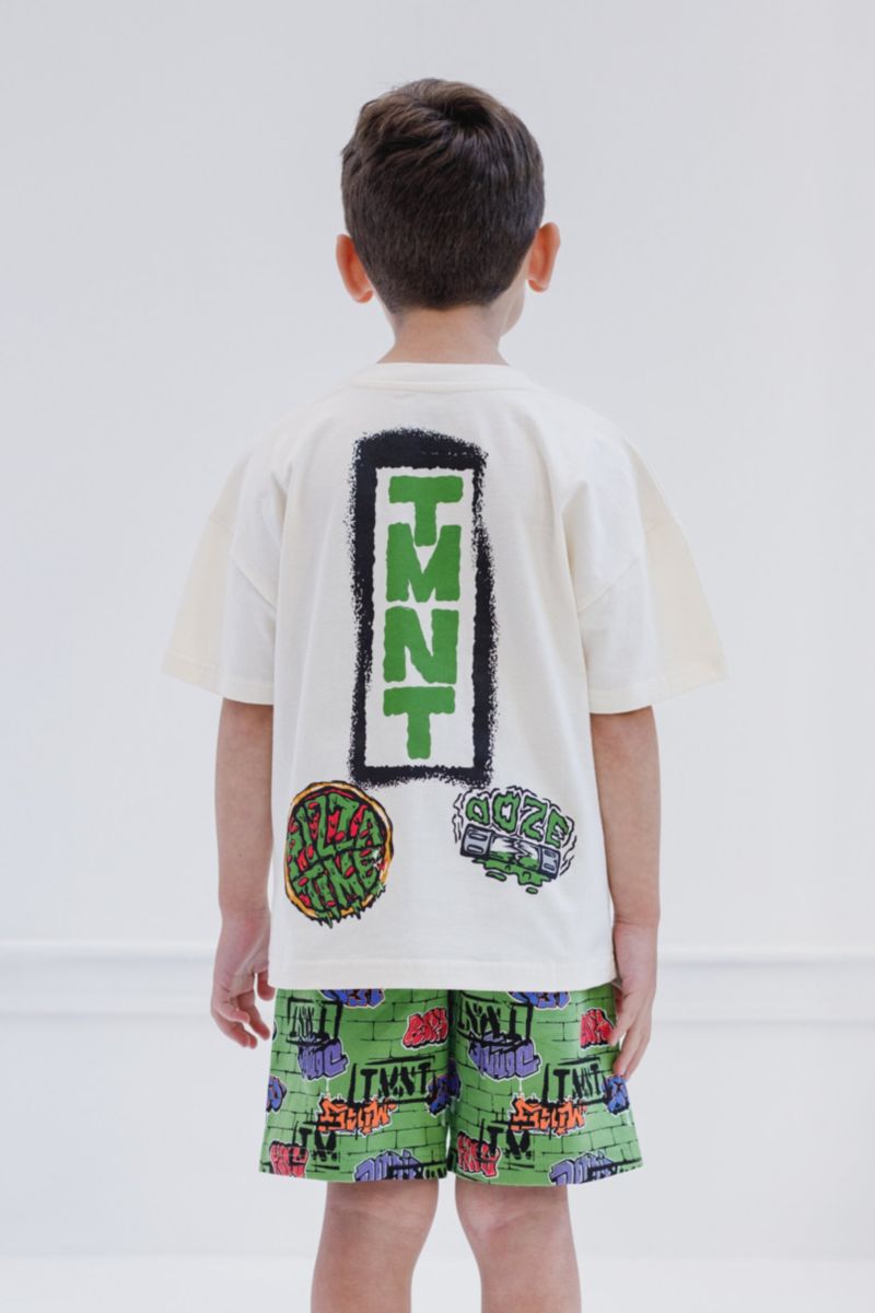 Little Boys T-Shirt and French Terry Shorts Outfit Set