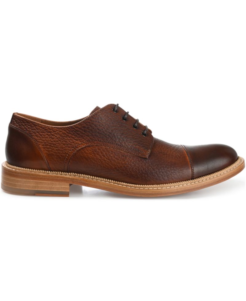 Men's Rome Full-Grain Leather Cap Toe Dress Shoes
