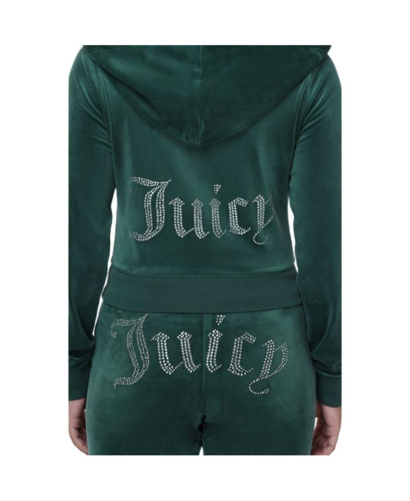 Women's Juicy Full-Zip Velour Hoodie
