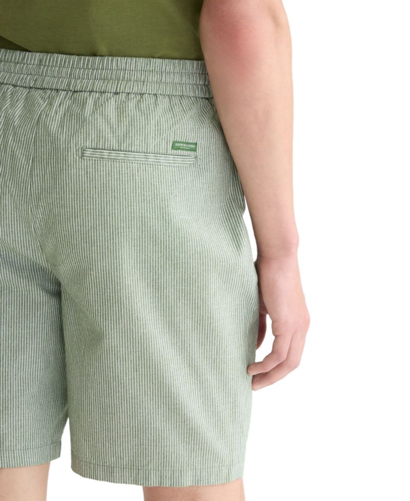 Men's Linen-Blend Bermuda Shorts