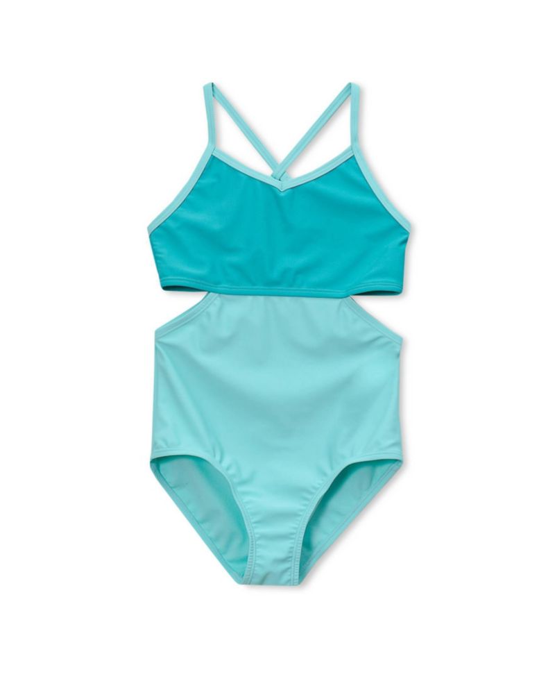 Girls X-Back One Piece Swimsuit