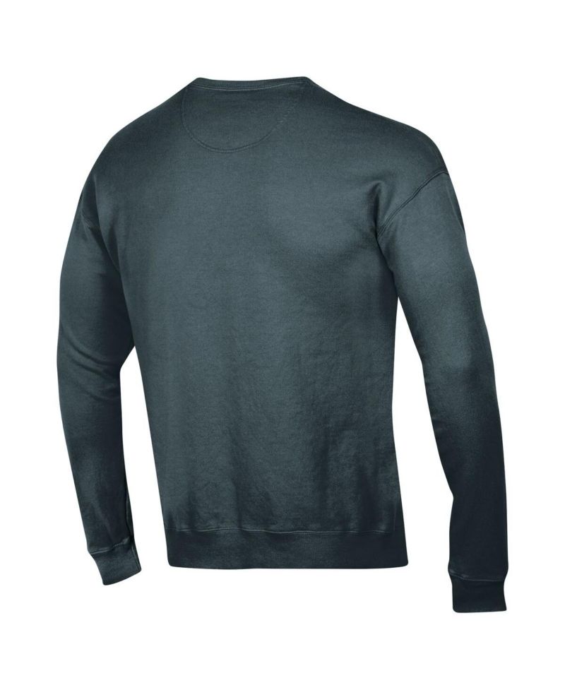 Men's and Women's Gray Wake Forest Demon Deacons Oversized Pullover Sweatshirt