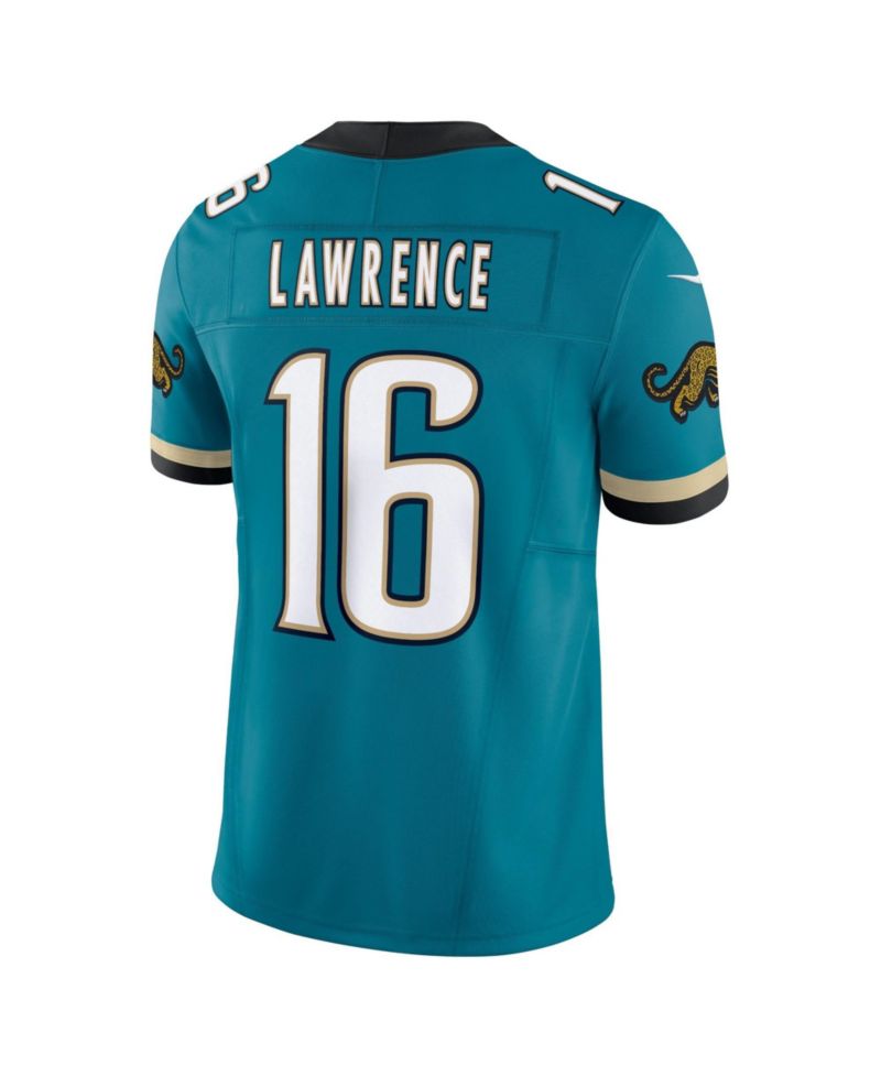 Nike Men's Trevor Lawrence Teal Jacksonville Jaguars Prowler Throwback Vapor F.U.S.E. Limited Jersey