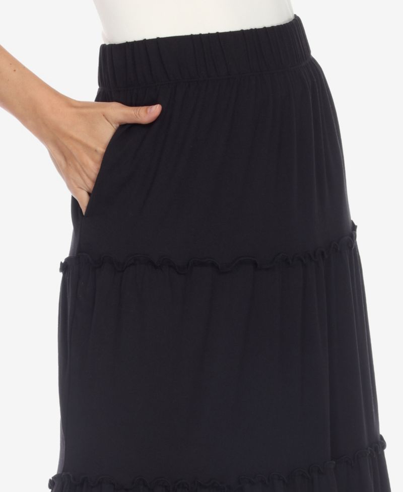 Women's Tiered Maxi Skirt