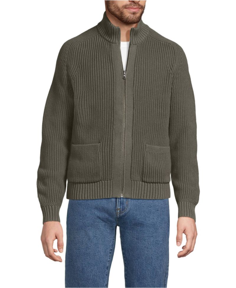 Men's Long Sleeve Drifter Full Zip Cardigan Sweater