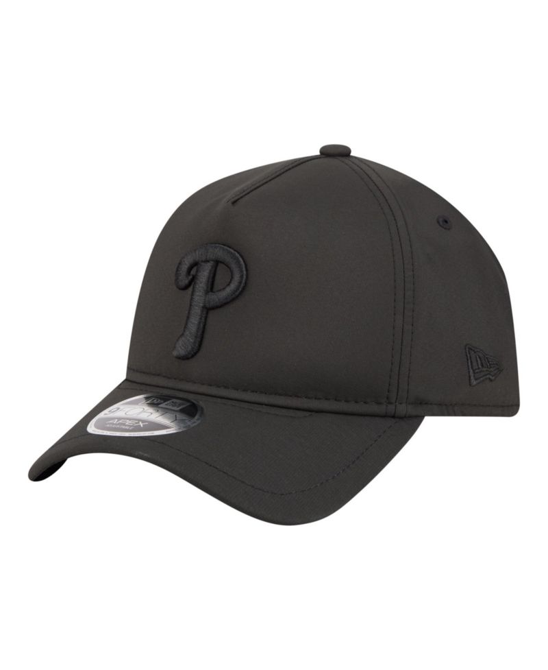Men's Black Philadelphia Phillies Injection Apex 9FORTY Adjustable Hat
