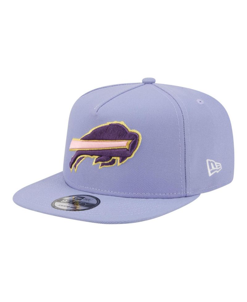 Men's Lavender Buffalo Bills Bloom A-Frame 9FIFTY Snapback Hat