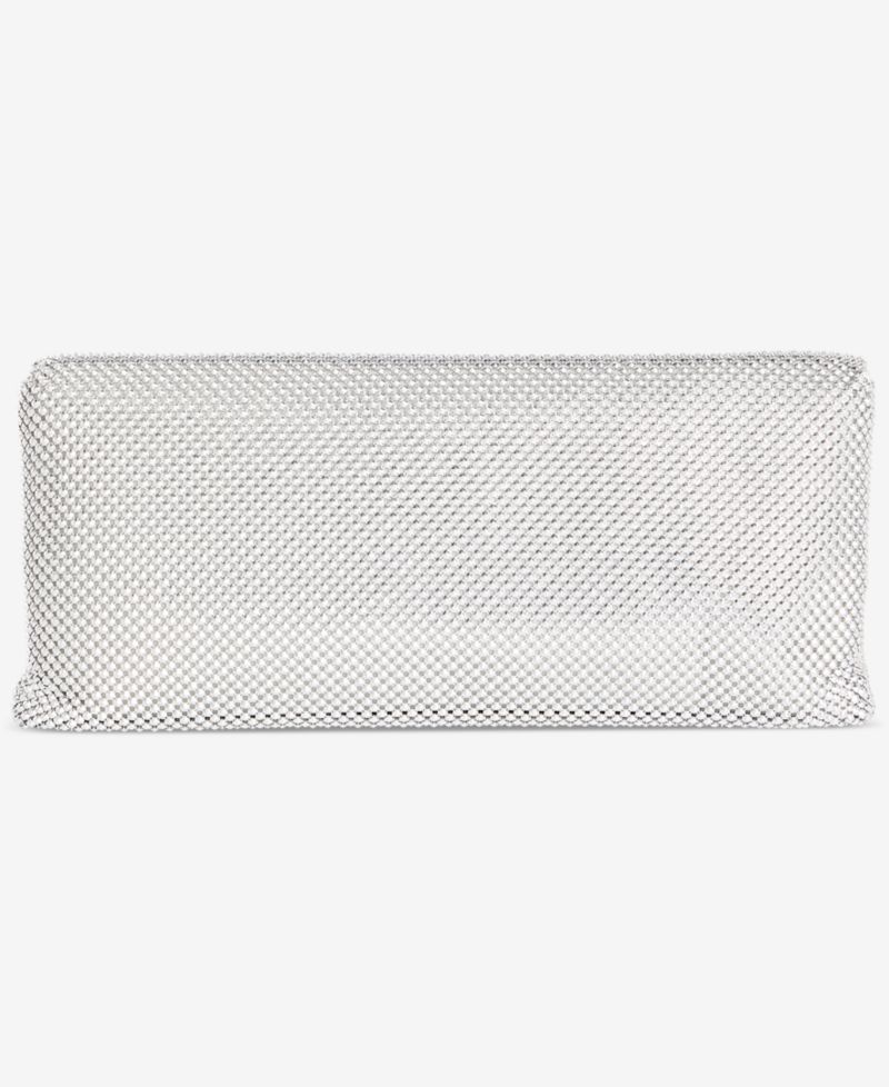 Ether East/West Studded Mesh Clutch