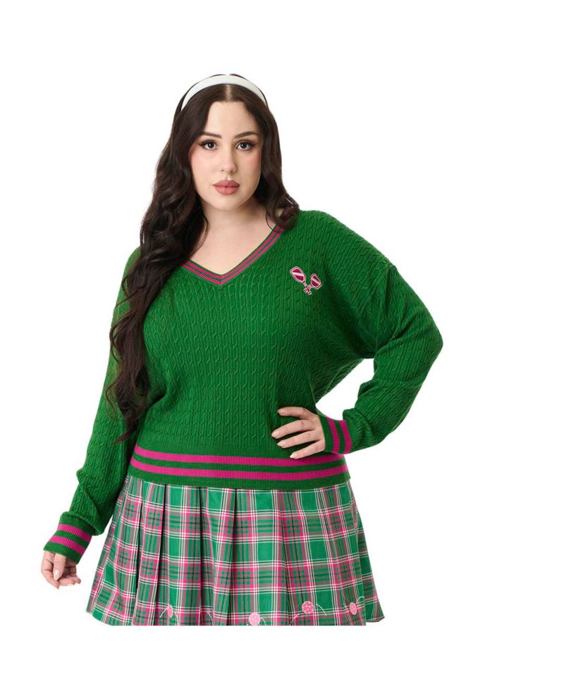 Plus Size Drop Shoulder Sweater