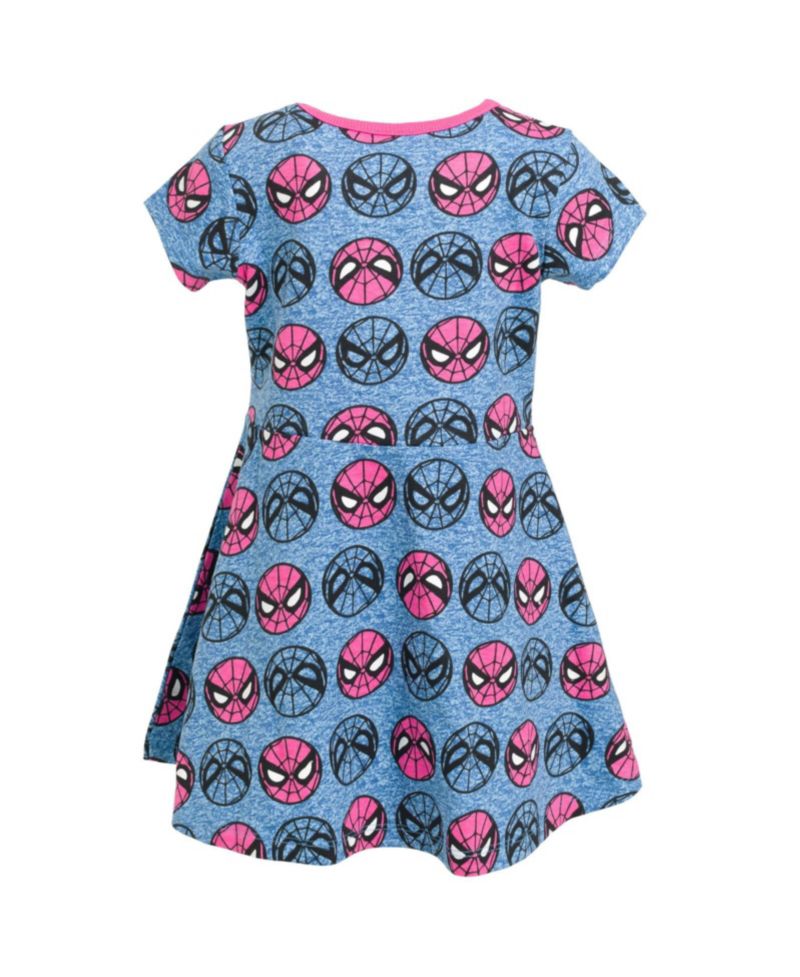 Girls Marvel Spider-Girl French Terry Skater Dress to