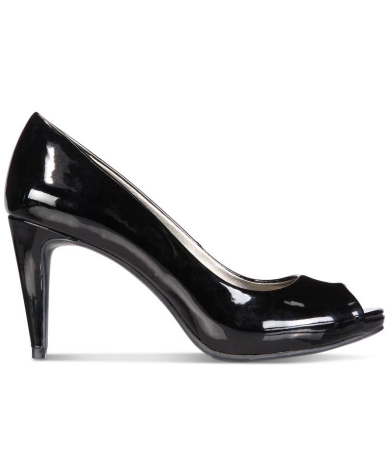 Women's Rainaa Peep Toe Platform Stiletto Pumps