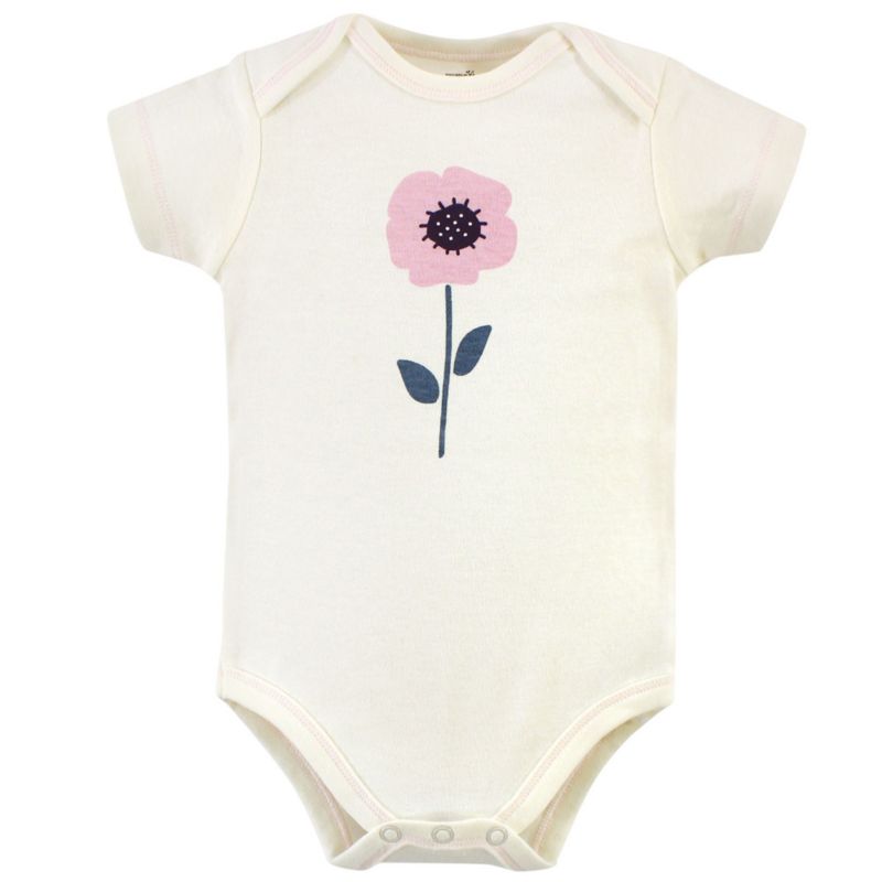 Baby Girls Natural Cotton Bodysuits