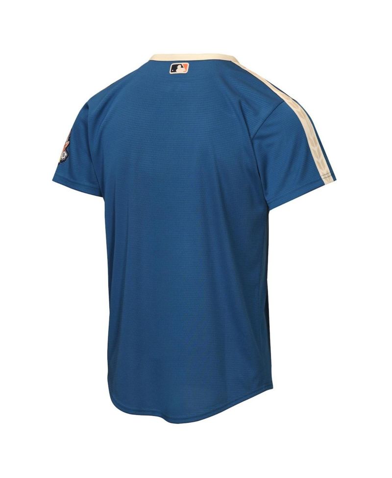 Big Boys and Girls Blue Milwaukee Brewers 2026 City Connect Stadium Jersey
