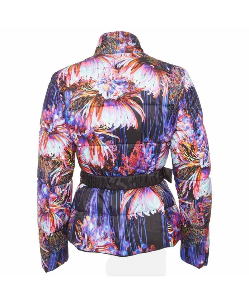 Women's Printed Nylon Down Puffer Jacket