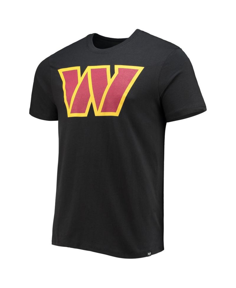 Men's Black Washington Commanders Imprint Super Rival T-shirt