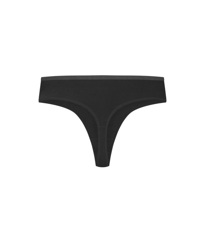 Plus Size 3 Pack Cotton Thong