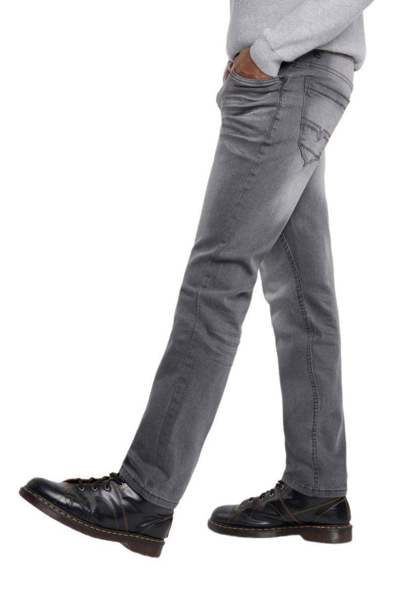 Men's Pieced Pockets Slim Fit Jeans