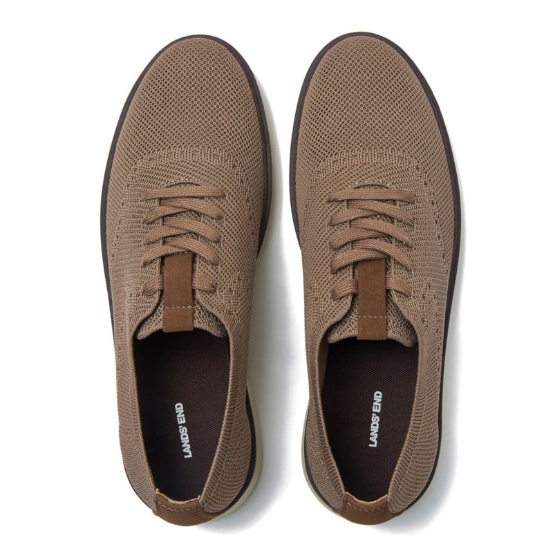 Men's Knit Lace Up Derby Oxfords