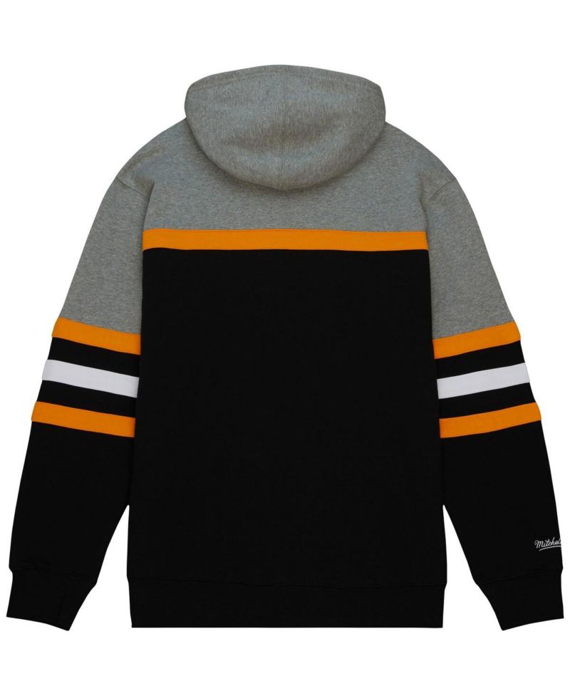 Men's Black, Gray Boston Bruins Head Coach Pullover Hoodie