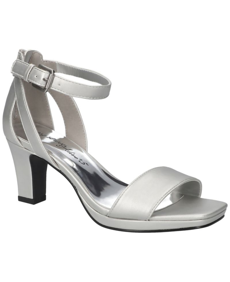 Ro Square Toe Heeled Sandals