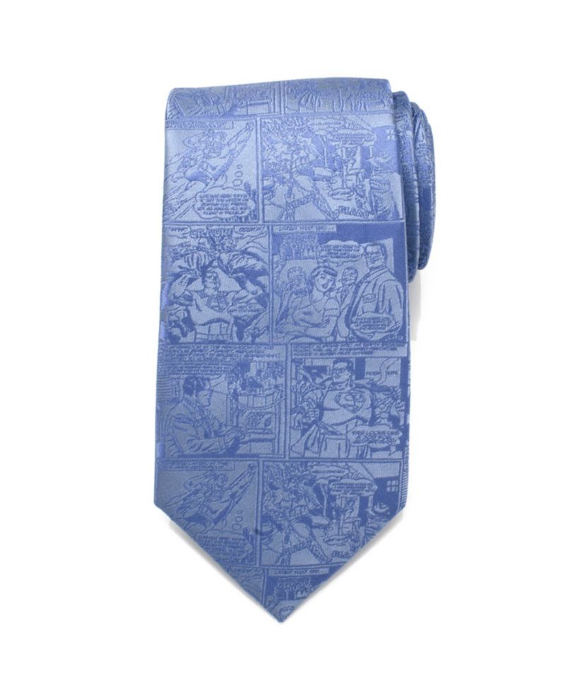 Superman Comic Men's Tie