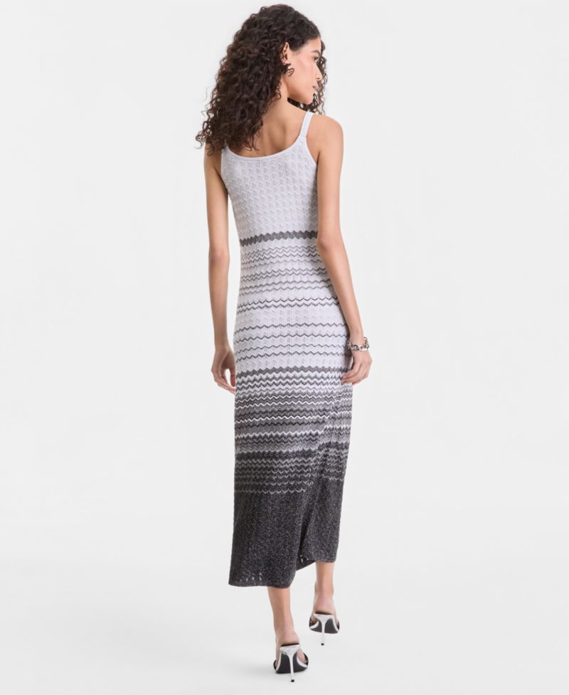 Women's Ombr&eacute; Stripe Sweater Dress