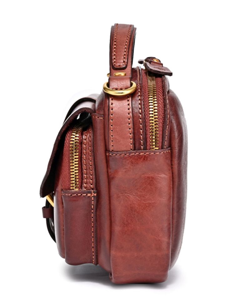 Women's Genuine Leather Focus Crossbody Bag