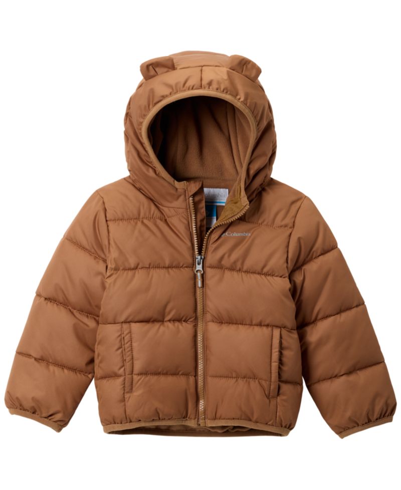 Toddler 2T-4T Tiny Bear Hooded Puffer Jacket