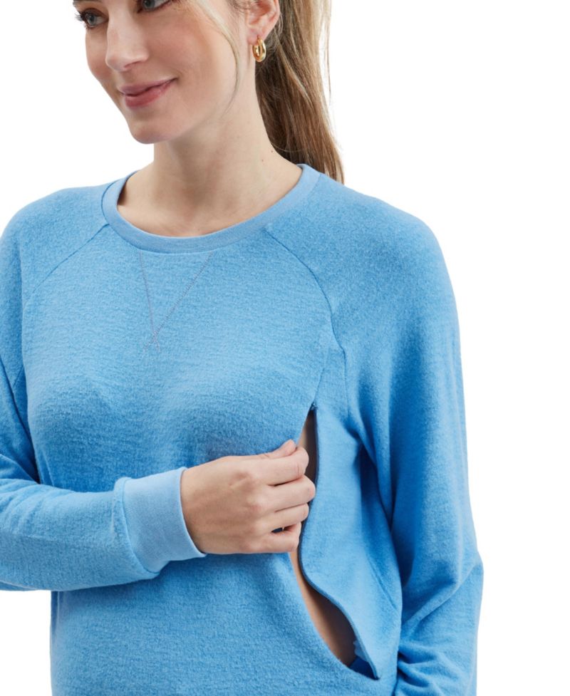 Women's Heart On My Sleeve Hidden-Zip Nursing Sweatshirt