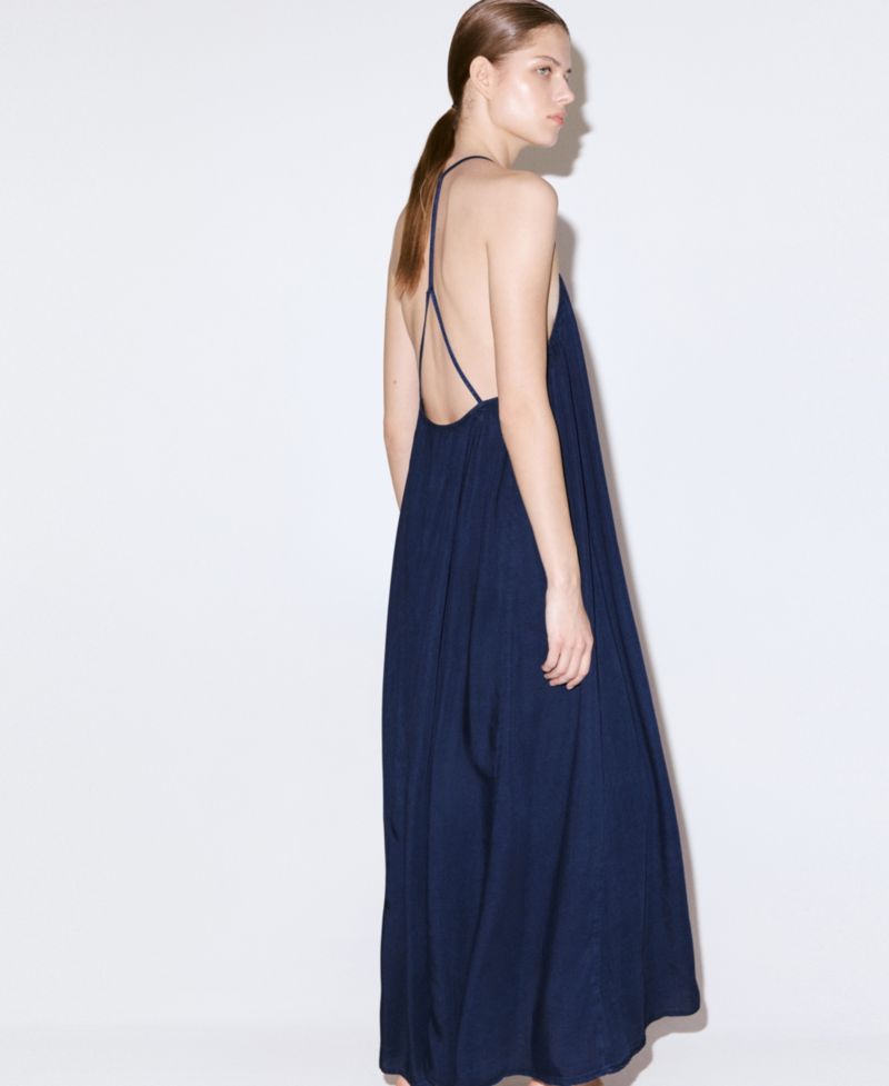 Women's A-Line Denim Dress