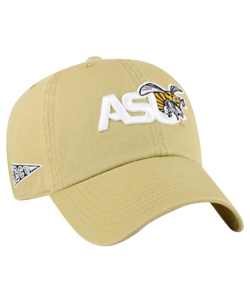 Men's Gold Alabama State Hornets Side Back Clean Up Adjustable Hat