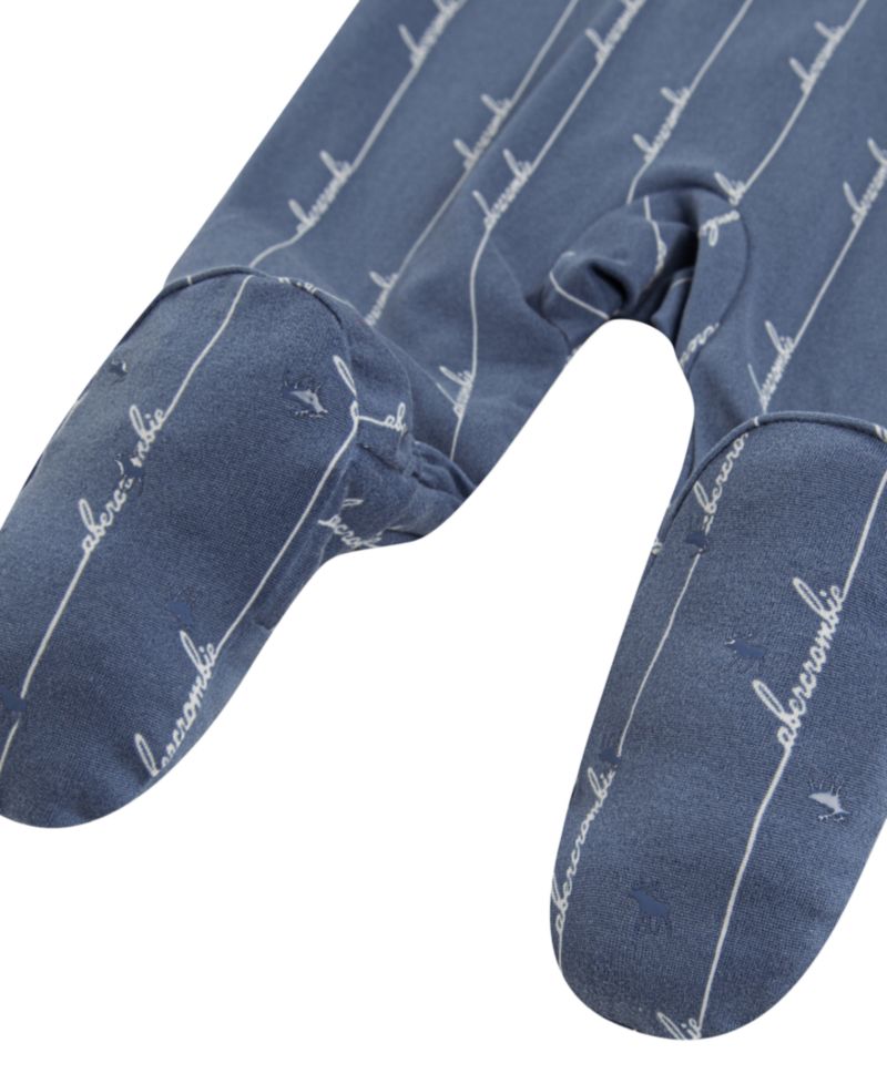 Baby Boys' Brushed Jersey Footed Long-Sleeve Coverall