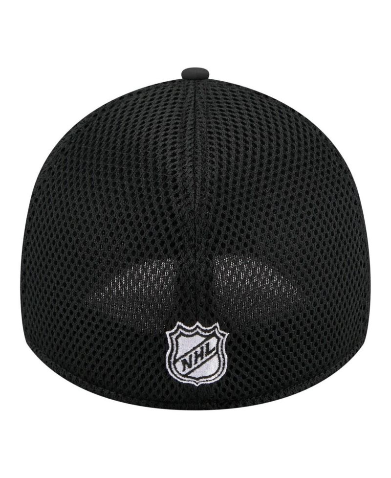 Men's Black Utah Mammoth Logo 39THIRTY Flex Hat