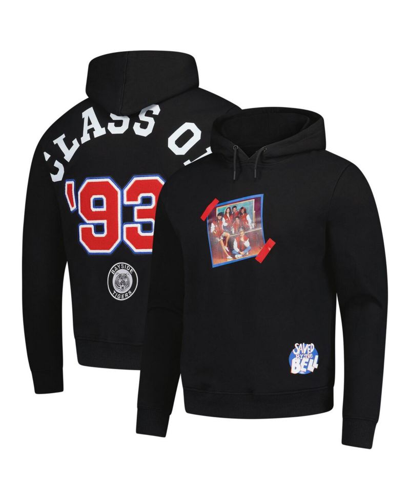 Men's Black Saved by the Bell Pullover Hoodie