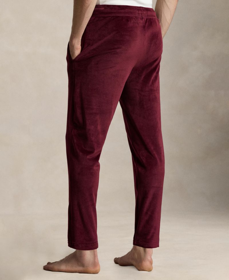 Men's Velour Pajama Pants
