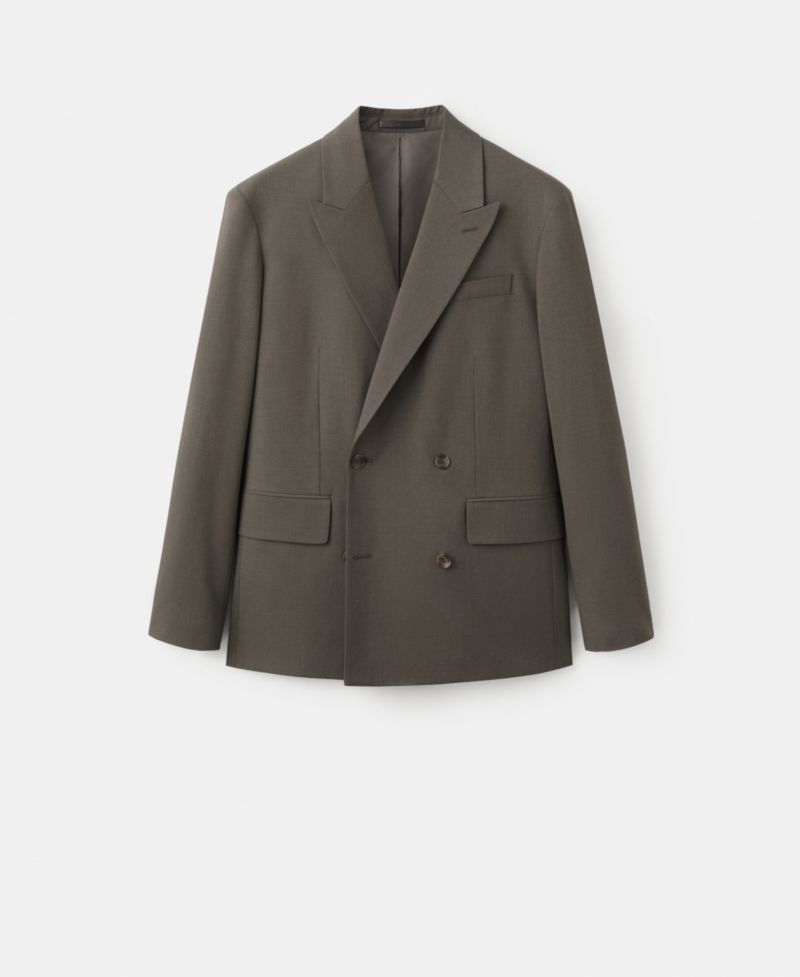 Men's Boston Regular-Fit Double-Breasted Suit Blazer