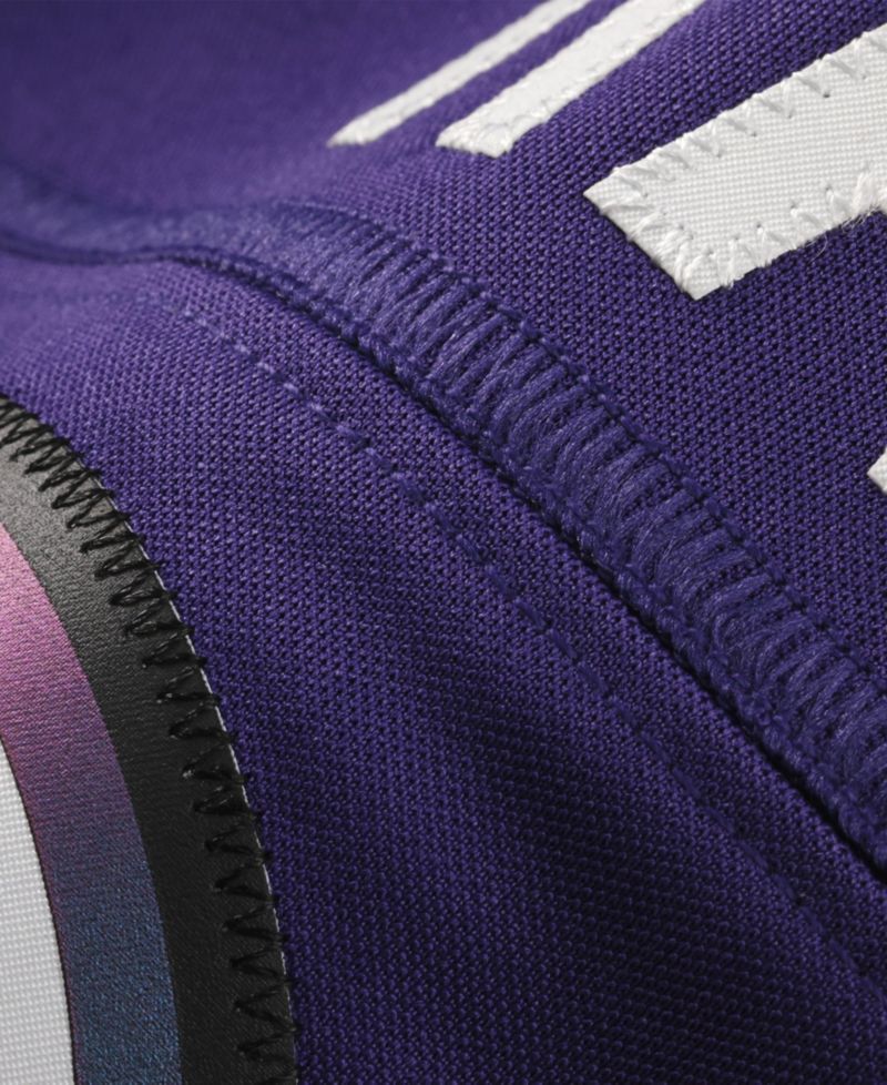 Men's Roquan Smith Purple Baltimore Ravens Team Vapor F.U.S.E. Stitched Limited Jersey