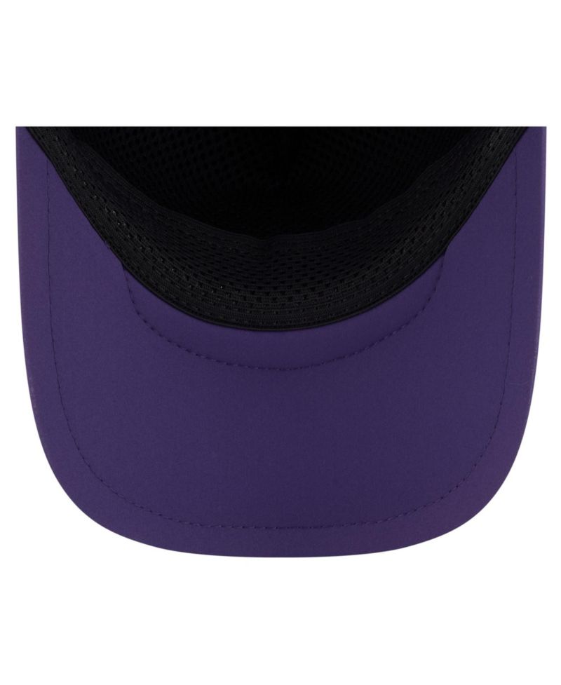 Men's Purple Baltimore Ravens 2026 Sideline Apex 9FORTY Adjustable Trucker Hat